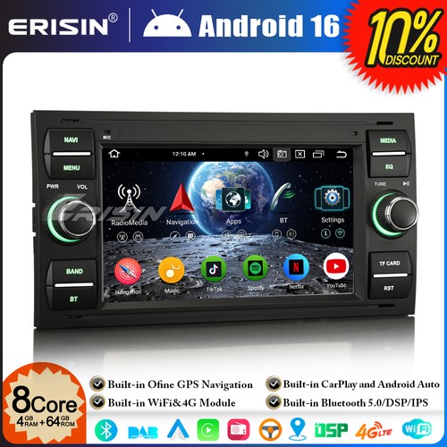 64gb android autoradio - 16, dab+
