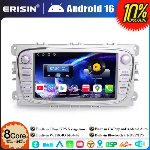 64gb dab android autoradio - android, 16