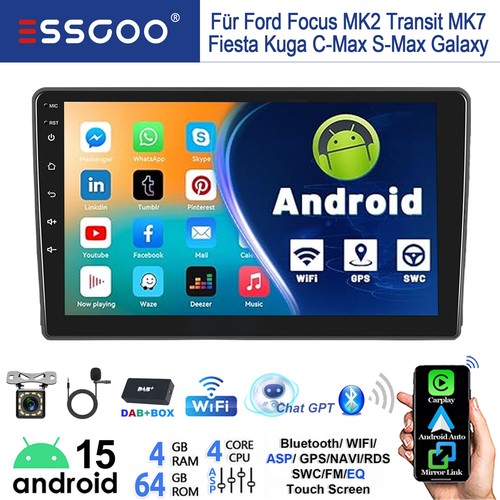 Carplay 64g dab android - dab+, 15