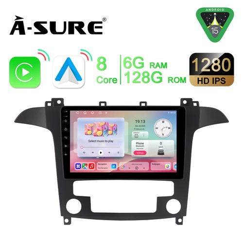 Autoradio 128gb per ford - 9",