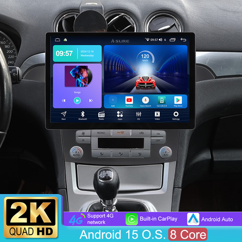 Autoradio 64gb android - 2k, 15